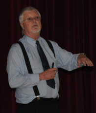 Paul Appleby presenting to the WLDIA